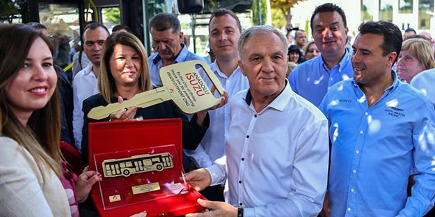 Anadolu Isuzu’dan, Prilep Belediyesi’ne 4 Isuzu Citiport