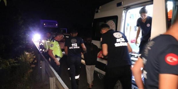 Anadolu Otoyolu’nda ekipleri harekete geçiren kaza