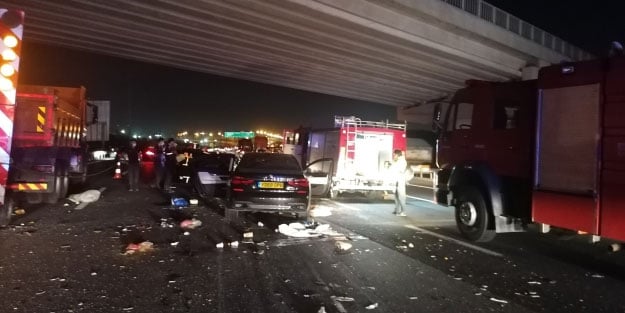 Anadolu Otoyolu'nda feci kaz: 3 ölü 2 yaralı