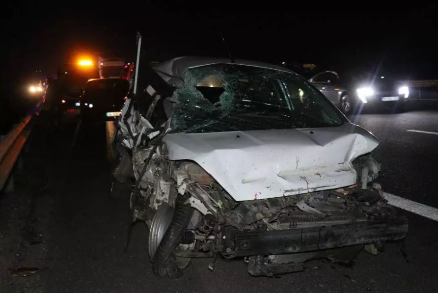 Anadolu Otoyolu’nda feci kaza