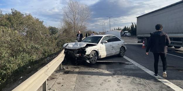 Anadolu Otoyolu'nda feci kaza: Yaralılar var
