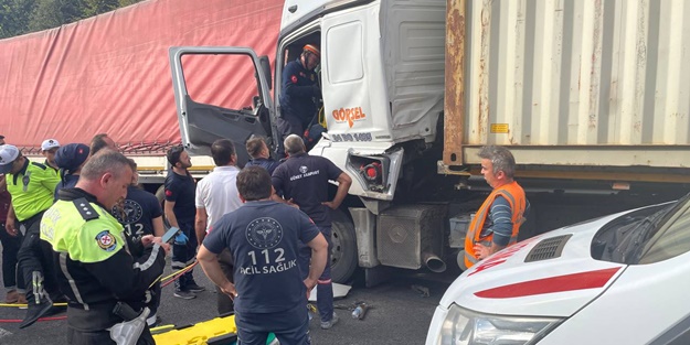 Anadolu Otoyolu'nda kaza