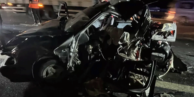 Anadolu Otoyolu'nda trafik kazası