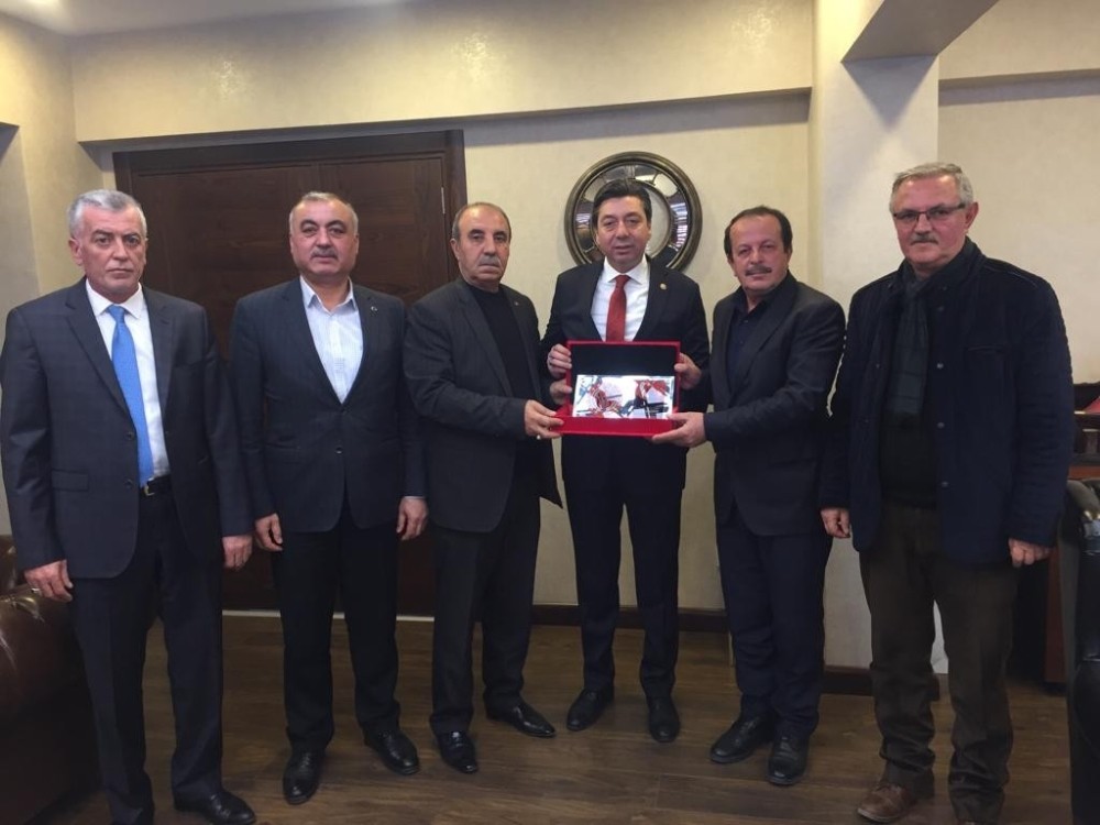 Anadolu Şehit Aileleri Derneğinden Milletvekili Mustafa Kendirli’ye ziyaret 