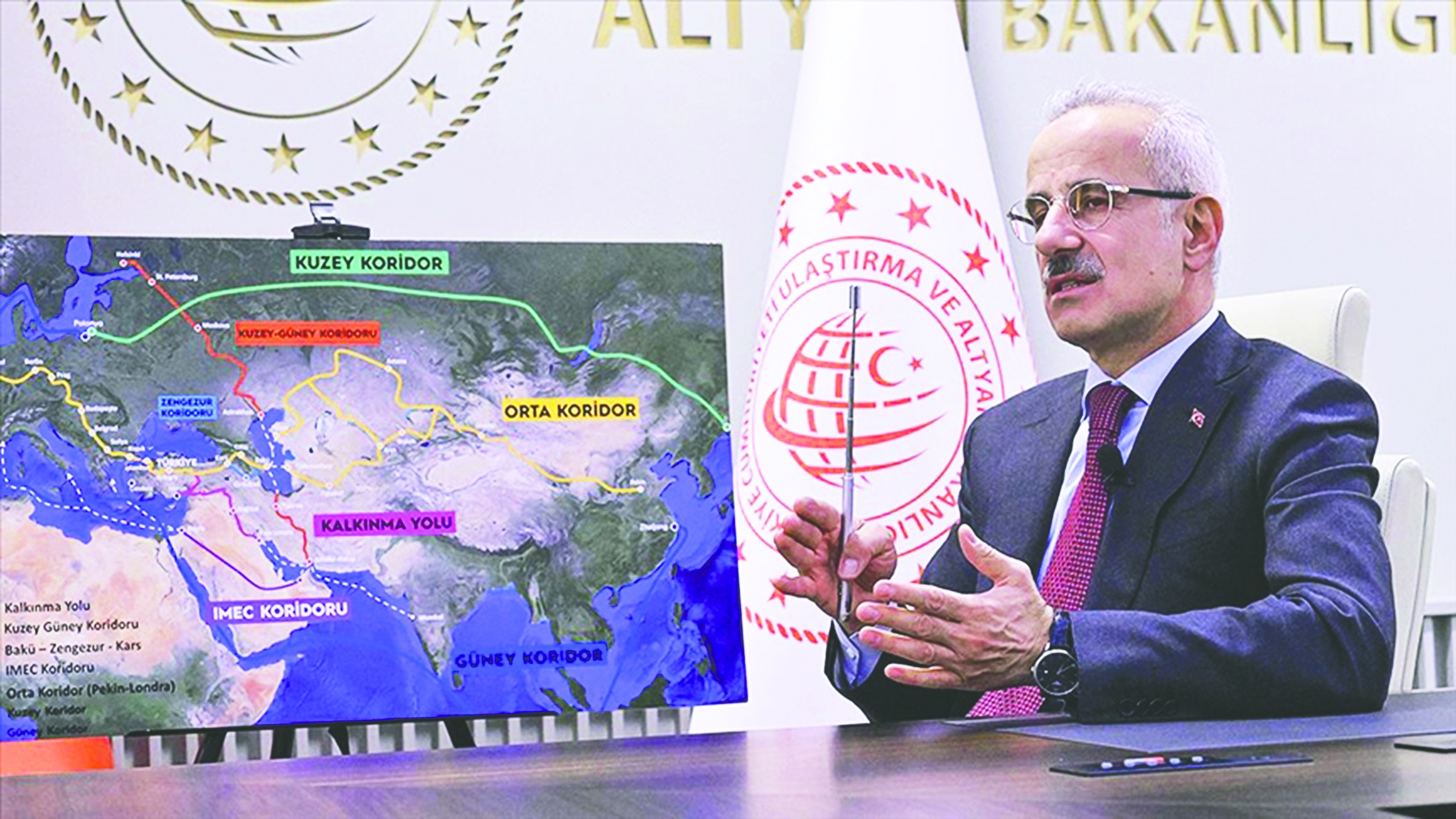 Anadolu toprakları küresel ticaretin kalbi olacak