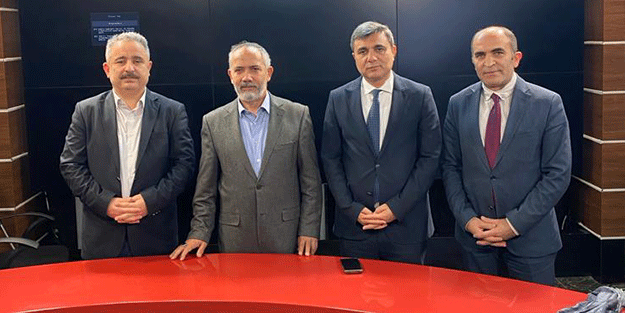 Anadolu Yayıncılar Federasyonu’ndan Latif Şimşek'e 'Hayırlı olsun' ziyareti