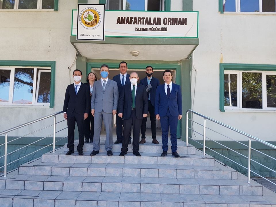 Anafartalar Orman İşletme Müdürü göreve başladı 