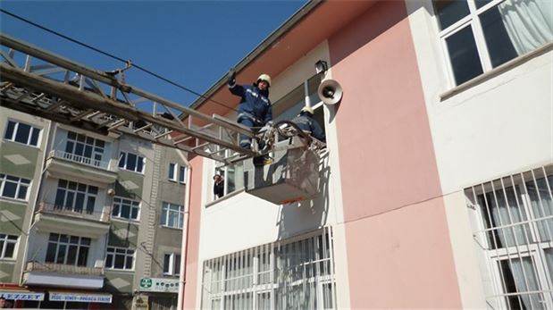 Anaokulundaki yangın korkuttu