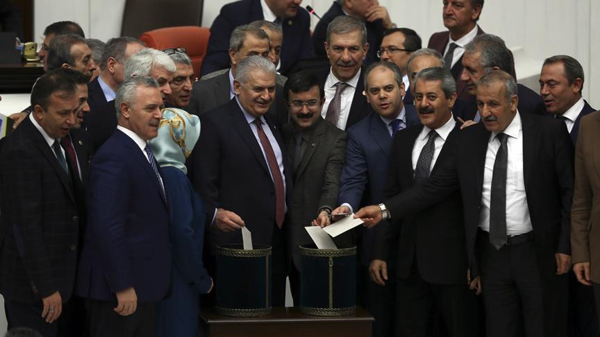 Anayasa değişikliği teklifinin 16. maddesi de kabul edildi