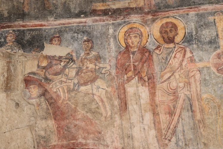 Andaval Kilisesi'nde 22 yıldır devam eden restorasyonda sona gelindi