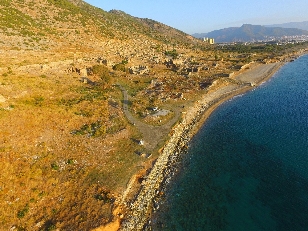 Anemurium Antik Kenti’nde kazı süresi 1 yıla uzatıldı 