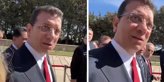 Anıtkabir’de İmamoğlu’nu susturdular