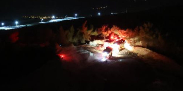 Anız yangını ormana sıçradı