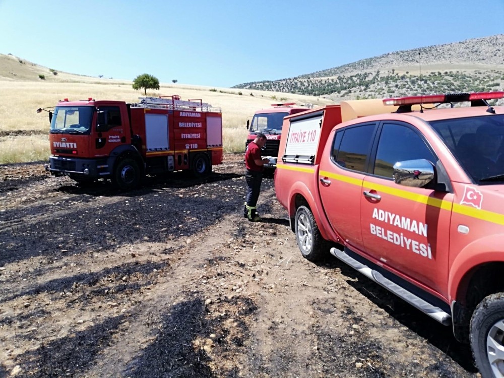Anız yangınları başladı 