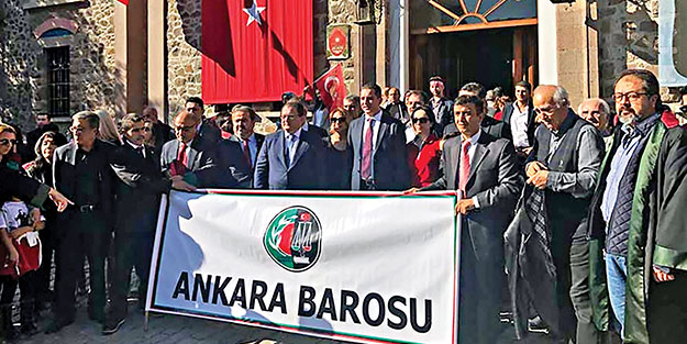 Ankara Barosu mu CHP bürosu mu?