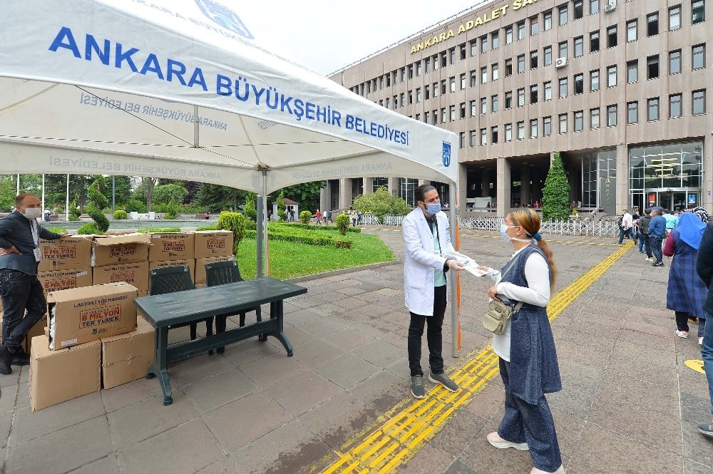 Ankara Büyükşehir Belediyesi yargı mensuplarını da unutmadı 