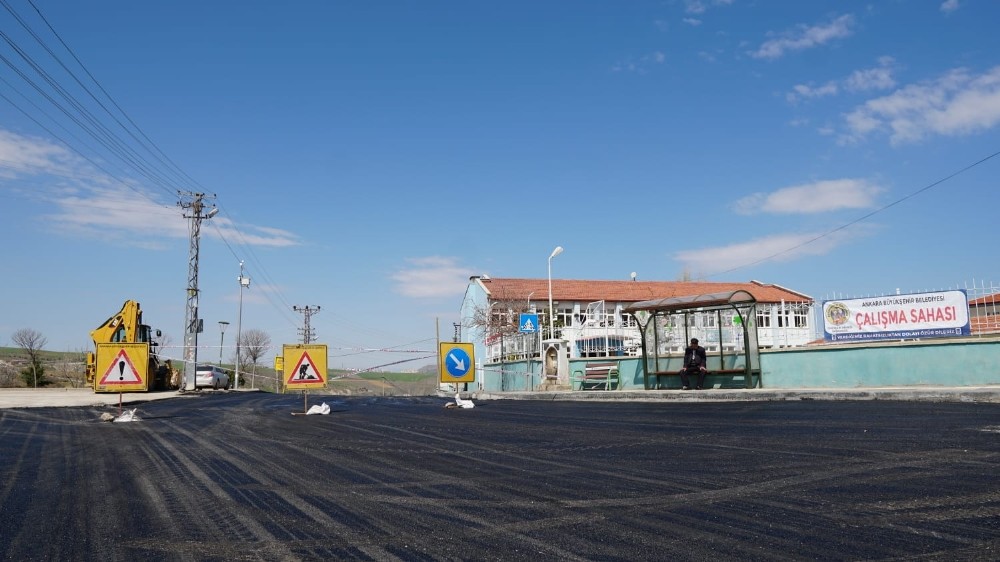 Ankara Büyükşehir Belediyesinden asfalt atağı 