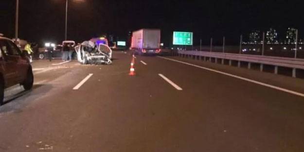 Ankara Çevre Yolun’da feci kaza