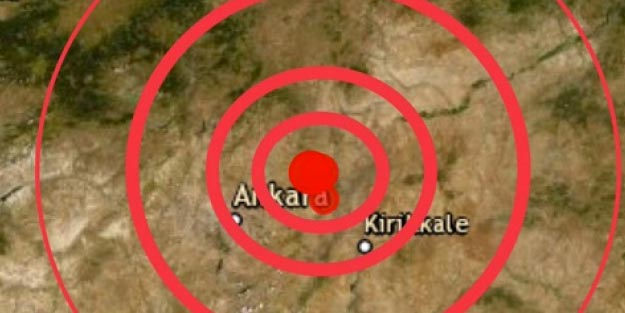 Ankara deprem Kandilli Rasathanesi AFAD