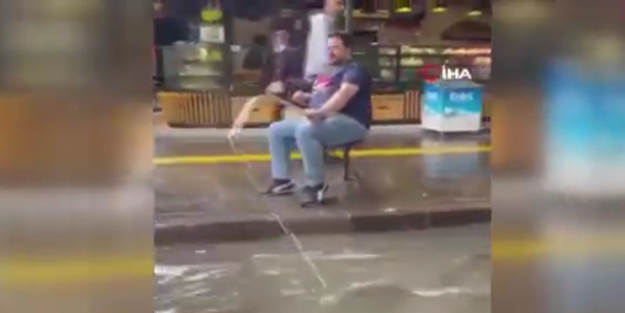 Ankara göle döndü! Vatandaş Mansur'u böyle tiye aldı