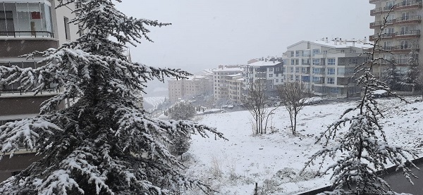 Ankara mart ayında beyaza büründü