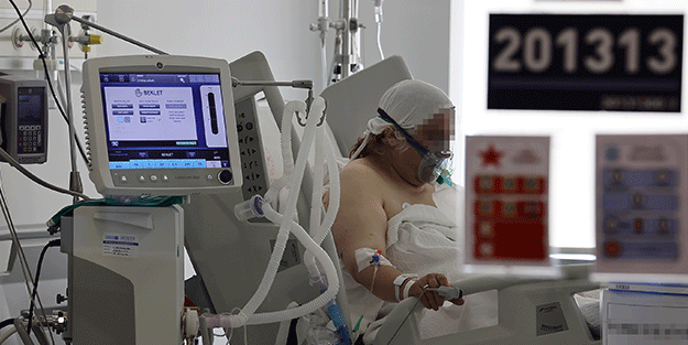 Ankara Şehir Hastanesi’nden Kovid-19 yoğun bakım ünitesi dikkat çekti