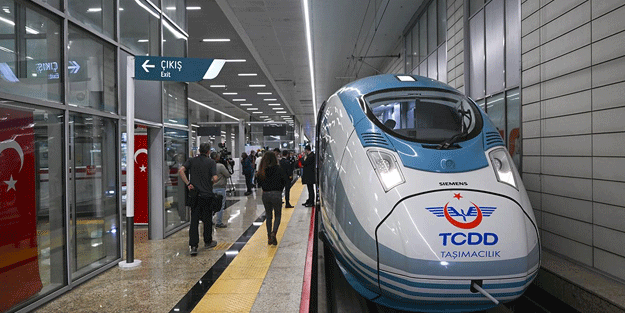 Ankara-Sivas Hızlı Treni rekora koşuyor