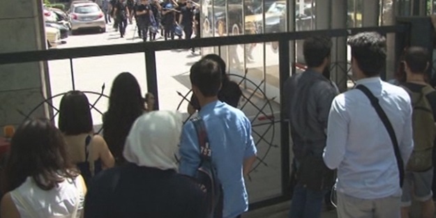 Ankara Üniversitesi'nde gerginlik