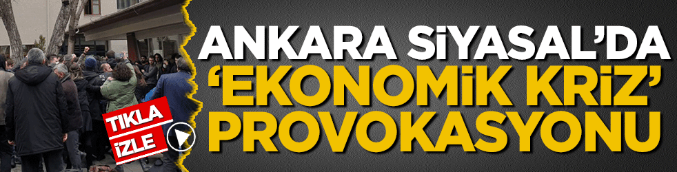 Ankara Üniversitesi'nde 'kriz' provokasyonu!