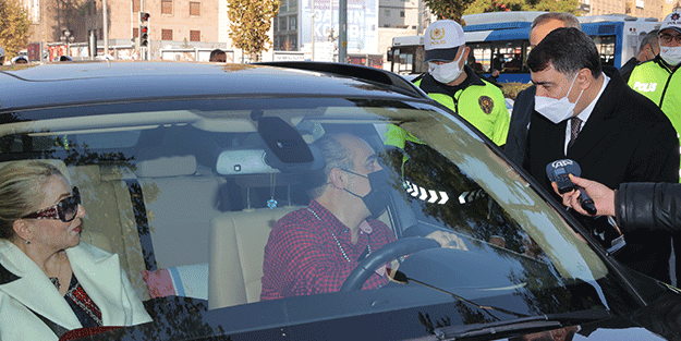 Ankara Valisi Vasip Şahin'den o sürücülere teşekkür