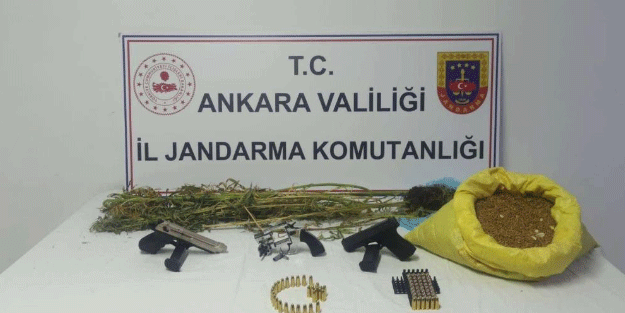 Ankara'da 4 kg uyuşturucu yakalandı
