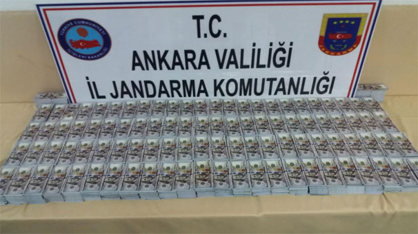 Ankara'da 5 milyon dolar sahte para yakalandı...