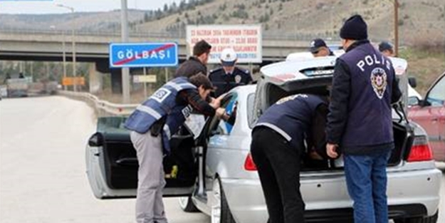 Başkentte bin 150 polisle asayiş uygulaması