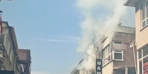 Ankara'da binada çıkan yangın korkuttu!