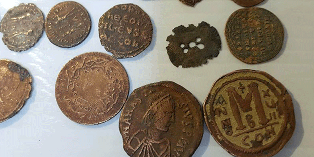 Ankara'da büyük operasyon! Jandarmadan Roma ve Bizans çıkarması