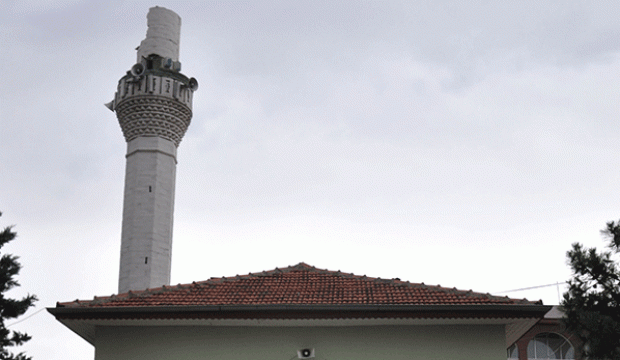 Ankara'da camiye yıldırım düştü