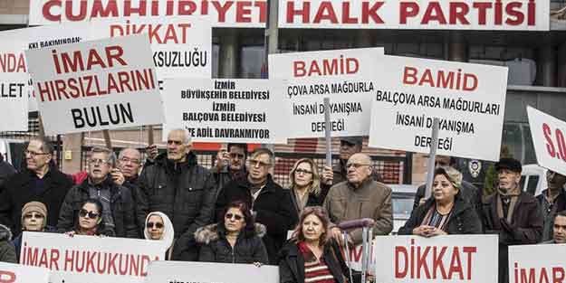 Ankara'da CHP Genel Merkezi önünde eylem!