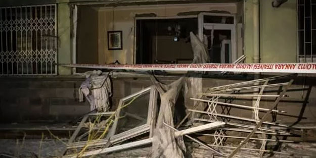 Ankara'da doğal gaz patlaması: 2 yaralı
