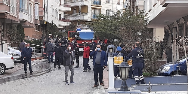 Ankara'da doğal gaz patlaması!