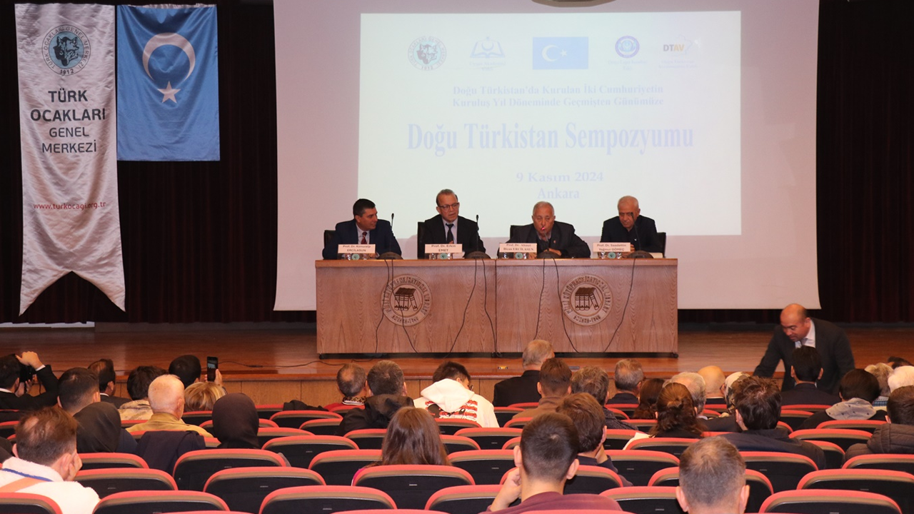 Ankara'da Doğu Türkistan Sempozyumu