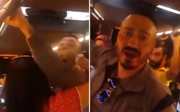 Ankara'da dolmuş magandası yakayı ele verdi! Sabıkası şoke etti