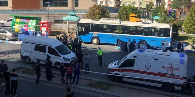 Ankara'da durağa dalan otobüsün şoförü adliyeye sevk edildi