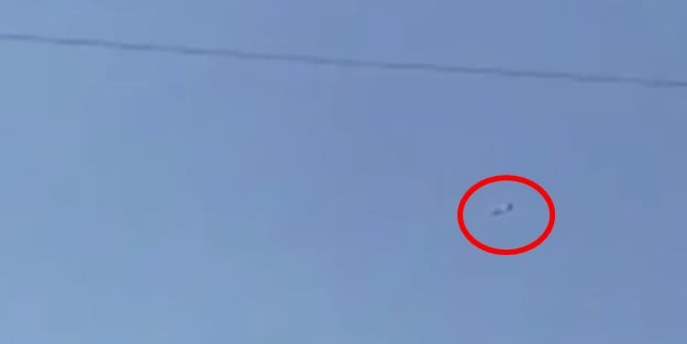 Ankara'da eğitim uçağı düştü