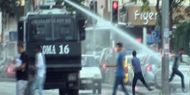 Ankara'da eylemcilere polis müdahalesi