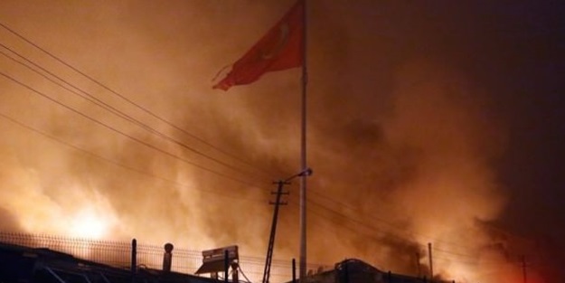 Ankara'da facia! 250 dükkan alev alev yandı