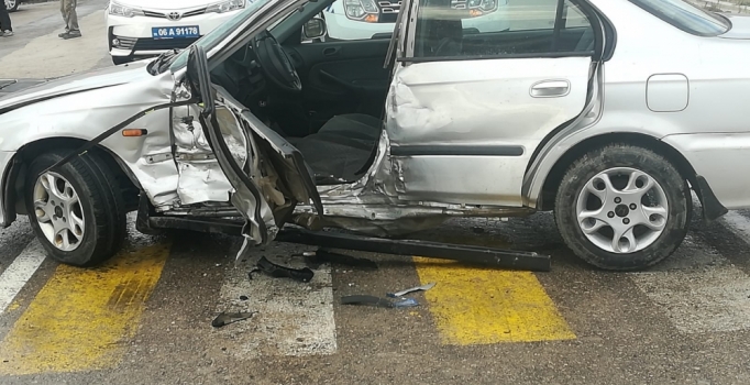 Ankara’da feci kaza: 1 ölü, 1 yaralı