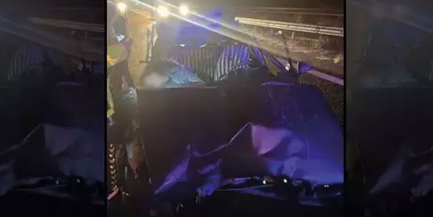 Ankara'da feci kaza: 1 ölü, 2 yaralı