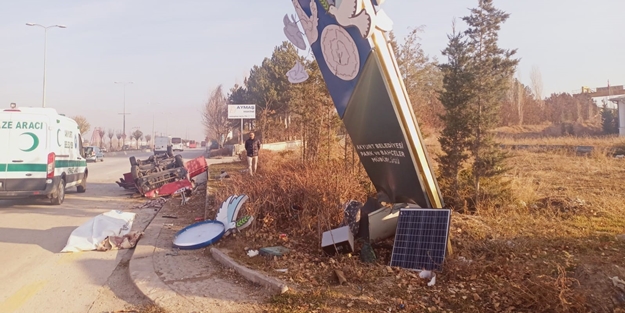 Ankara'da feci kaza: 1 ölü, 3 yaralı