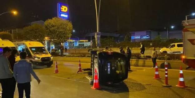 Ankara'da feci kaza: 1 yaralı