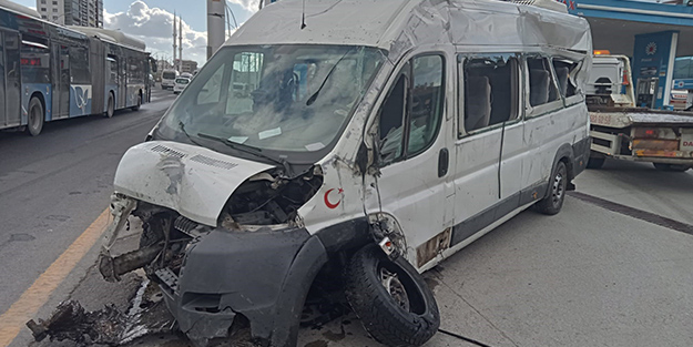 Ankara'da feci kaza! 6 yaralı